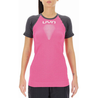 UYN MARATHON Women's Short-Sleeved T-Shirt Pink/Grey 0